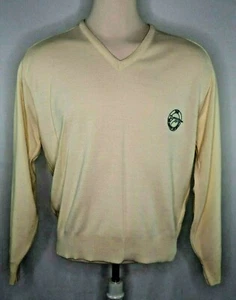 De Colección King Louie Cuello en V Seguridad Aérea Suéter Puntada PASE Logotipo XXL Hecho en EE. UU. - Imagen 1 de 11
