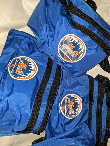 New York Mets Waist Fanny Pack Belt Bag Travel Hip Bag MLB Blue Cover