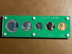 elf Proof Set 5 piece 1959 only 1,149,291 sets issued - Picture 1 of 11