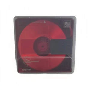 Sony Recordable MD Mini Disc w/ Storage Case 80 Minutes 5 Pack Color Collection - Picture 1 of 4