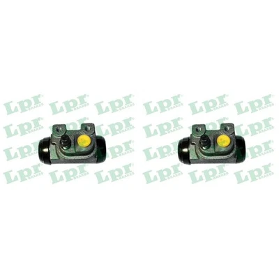 2X LPR Cylindre 20,64mm Arrière Convient pour Renault 5 Clio Super - Photo 1/2