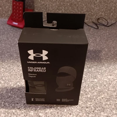 Under Armour Hombres UA Coldgear Infrarrojo Capucha Pasamontañas Marino OD Verde Nuevo Foto 1 de 4