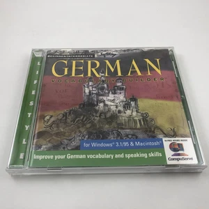 GERMAN Vocabulary Builder PC WIN 3.1/95 CD-ROM - Picture 1 of 3