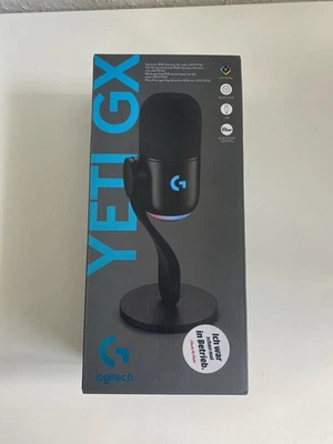 LOGITECH G Yeti GX dynamisches RGB Gaming-Mikrofon, Schwarz - Bild 1 von 4
