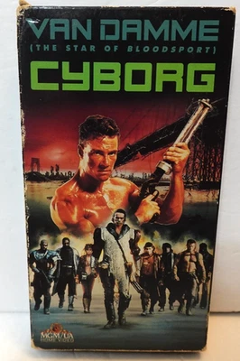 Cyborg VHS tape (Jean-Claude Van Damme) (tested) - Image 1 of 4