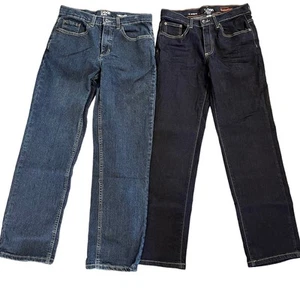 Urban Pipeline Denim blue jeans straight fit super flex size 16 boy pants bundle - Picture 1 of 8