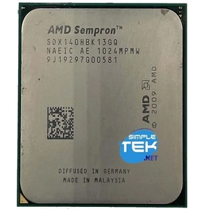 AMD Sempron 140 AM2+AM3 SDX140HBK13GQ 2.7GHZ Processor Single Core - Picture 1 of 3