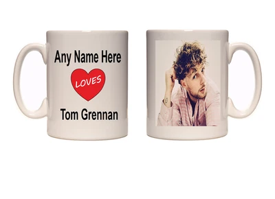 XPRES I Love Tom Grennan Mug Personalised Mug