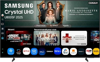 Samsung TV Crystal UHD 4K 50-Inch 2025, AI Smart TV Smart Smart Ultra HD Control - Image 1 of 4