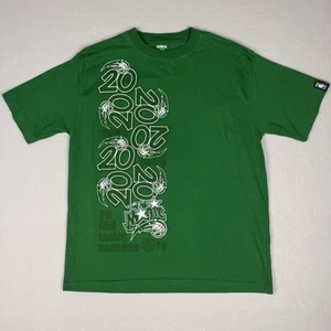 Orlando Magic NBA 2020 Dunk Contest Mens T-Shirt Rare Green Abstract Size Large - Picture 1 of 7
