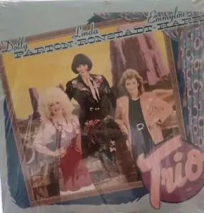 Trio 1987 Vinyl Country Dolly Parton Linda Ronstadt Emmylou Harris VG+/VG+ - Picture 1 of 4