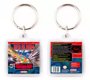 RED ALARM NINTENDO VIRTUAL BOY LLAVERO KEYRING - Foto 1 di 1