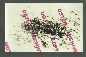 RPPC c1918 SKELETON Bones Skull DEAD MAN Death Dying POSTMORTEM Indian Soldier?2 - Picture 1 of 3