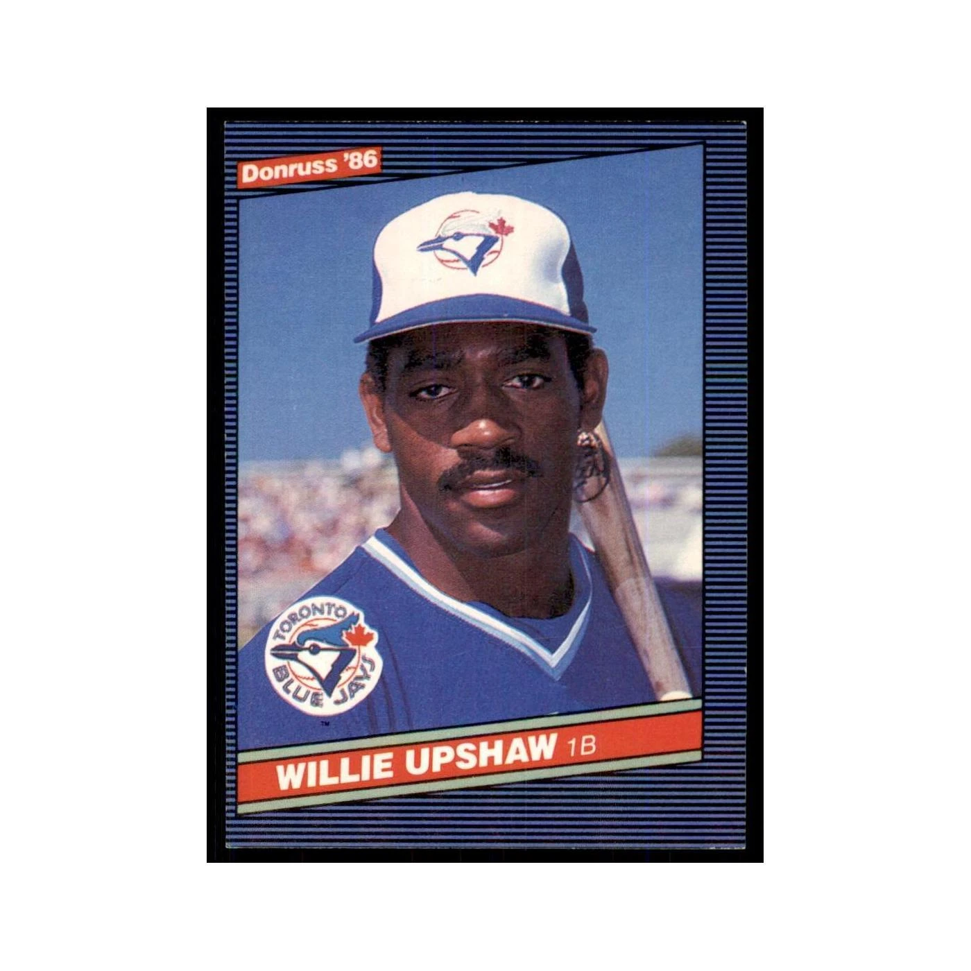 1986 Donruss Willie Upshaw Blue Jays #195