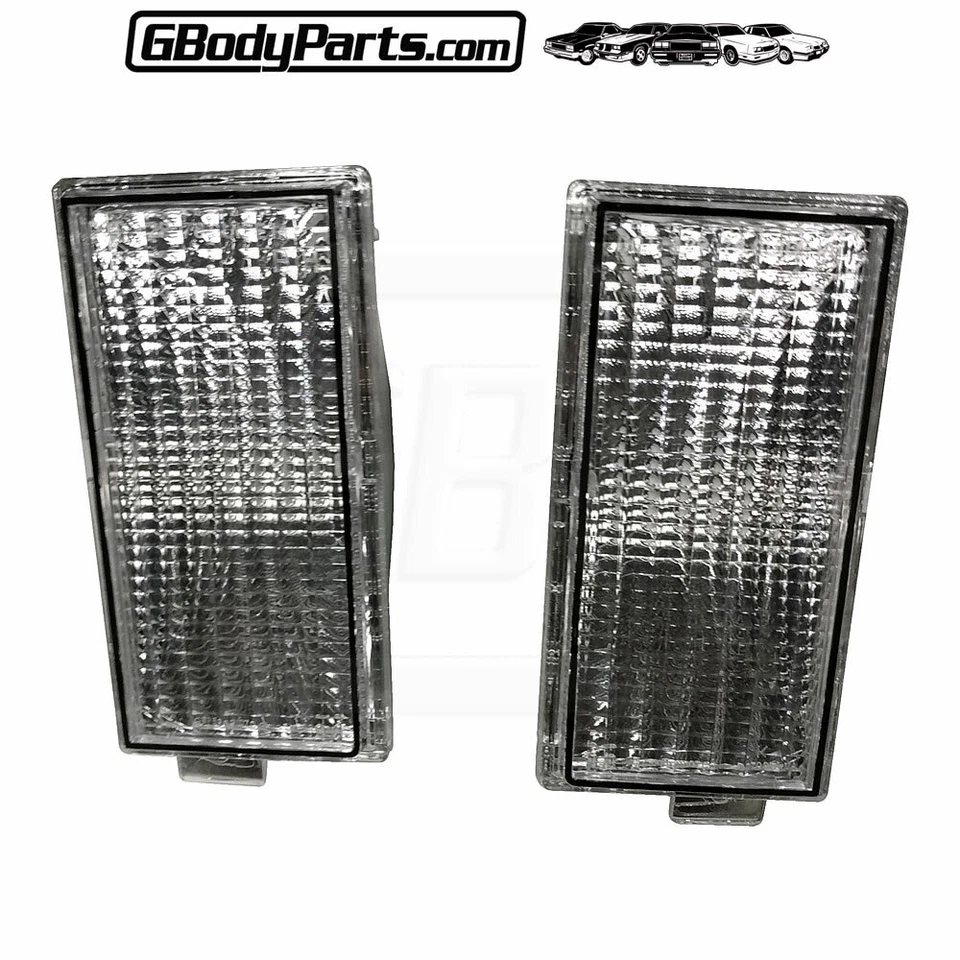 Malibu El Camino 1978-79 transparente luz de señalización de giro de estacionamiento frontal lente de lámpara Foto 1 de 3