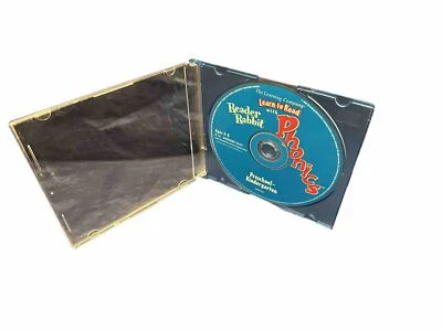 Reader Rabbit: Learn to Read with Phonics Pre-K Ages 3-6 (PC, 2001) - Image 1 of 3