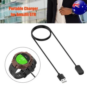 3.28ft Charging Cord Replacement USB Charger for Amazfit T-Rex GTR 42mm 47mm GTS - Zdjęcie 1 z 8