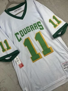 XL- Headgear Classics RUSSELL WILSON COLLEGIATE SCHOOL COUGARS Jersey NWT XLarge - Picture 1 of 6