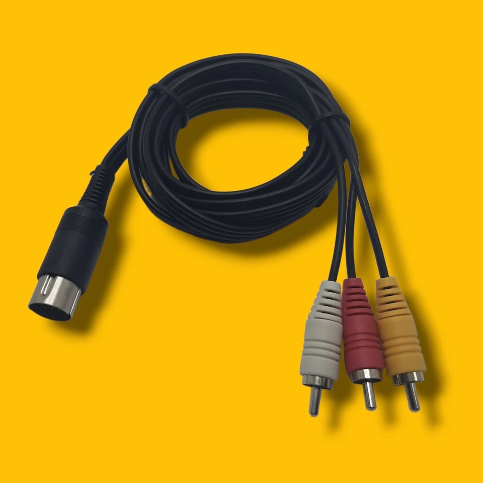 Commodore 64 6ft. Luma and Chroma RCA Mono - Image 1 of 4