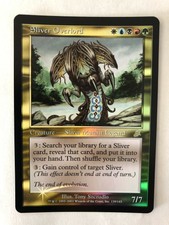 MTG: Sliver Overlord Foil - Scourge - Vintage - Rare - EDH - NM / M