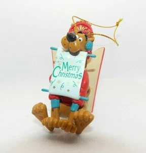 Vintage Scooby Doo Clock Spring Christmas Ornament Hanna Barbera 2000 Hallmark - Picture 1 of 11
