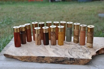 Custom Shot Shell Wood Duck Whistle made from various hardwoods - Image 1 of 4