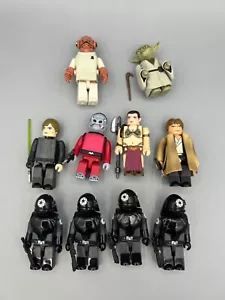 Medicom Kubrick Star Wars Yoda Skywalker Leia Gunner Diente de Rebaño Han Solo - Imagen 1 de 2