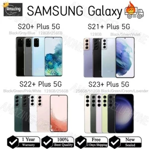 New Samsung Galaxy S20+ Plus/S21+ Plus/S22+ Plus/S23+ Plus 5G--128/256/512GB - Picture 1 of 18