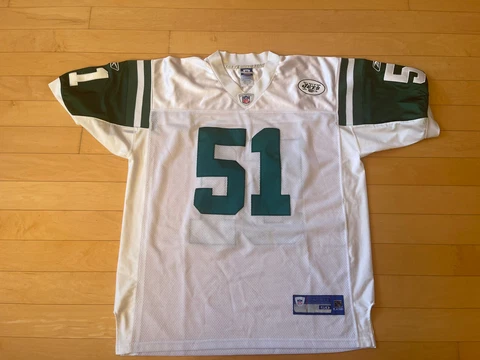 New York Jets Jonathan Vilma #52 Stitched Reebok NFL Jersey, Size 50 Cover