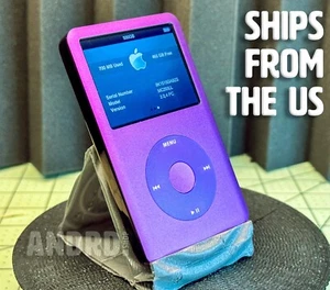 Custom 1TB Purple iPod Classic 7th Gen Taptic Mod 3000mah Battery - Latest Model - Picture 1 of 12