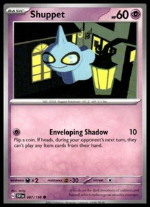 SV01: Scarlet & Violet Base Set #087/198 Shuppet - Picture 1 of 2