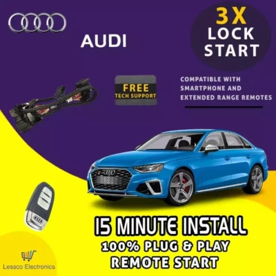 100% Plug and Play Remote Start fits: Audi A4 A5 Q5 S4 S5 SQ5 years 2009-2014 - Image 1 of 4