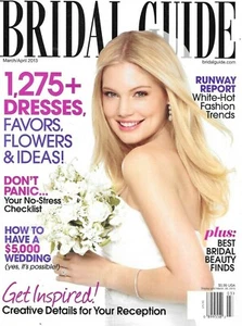 Bridal Guide Wedding Magazine Dresses Flowers Favors Fashion Beauty Finds 2013 - Picture 1 of 12