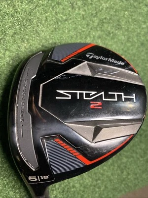 ESQUERDA TaylorMade STEALTH 2 HD 18° 5 Madeira SENHORAS Grafite Feminino 45g Subida - Imagem 1 de 4