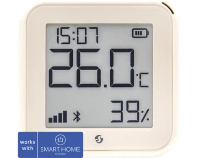 Shelly Plus H&T Gen 3 Ivory Temperatur-& Feuchtigkeitssensor WiFi WLAN Bluetooth - Bild 1 von 4