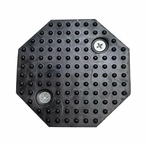 Floor Jack Adapter with Round Rubber Pad 1.1" shaft - Foto 1 di 5