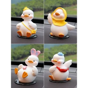 4 PCS Duck Car Interior Decoration Creative Cute Car Ornaments - Picture 1 of 16