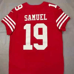 Nike Deebo Samuel San Francisco 49ers Vapor Elite Sewn Jersey 40 M $325 NEW NWOT - Picture 1 of 9