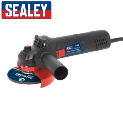 Sealey SGS115 Slim Body Angle Grinder 115mm (4 1/2") 750w with Spindle Lock - Image 1 of 2