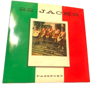 22 Jacks / Mess 7" Record 45 EP & Picture Sleeve green vinyl Passport / Youre A - Picture 1 of 8