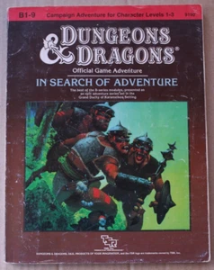 DUNGEONS & DRAGONS: IN SEARCH OF ADVENTURE B1-9 #9190 D&D Module - Picture 1 of 3