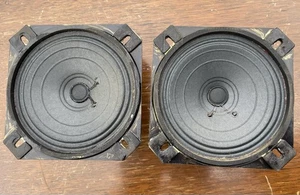 Nice Pair (2) Japan ROBERTS 990 Alnico 4” Speakers 7.9 / 8.2 DCR - Picture 1 of 8