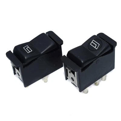 For Mercedes R107 380SL 560SL Pair Set of 2 Front LH RH Window Switch 0008208310 — 第 1/4 张图片