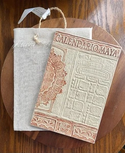 Calendario Maya Mayan Calendar Accordion Codex Book & Bag - Gift Set 1997 - Picture 1 of 9