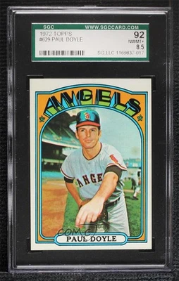 1972 Topps Paul Doyle #629 SGC 92 - Image 1 of 2