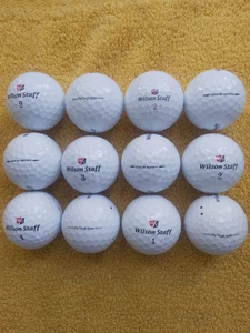 12 Wilson Dx3 Spin/ Px3 Soft Spin Golf Balls Mint / Pearl Grade - Picture 1 of 5