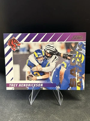2024 Score - Sack Attack Purple #11 Trey Hendrickson Bangles  - Image 1 of 2
