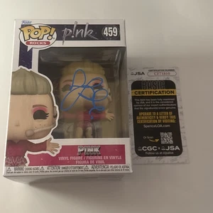P!nk Pink Alecia Moore Signed Autographed 459 Funko Pop JSA COA AUTHENTIC RARE - Picture 1 of 4