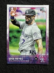 JOSE REYES #US352 2015 Topps Actualización Serie CANTIDAD Colorado Rockies - Imagen 1 de 2