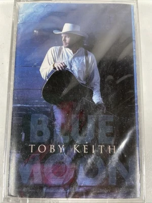 TOBY KEITH "BLUE MOON" CASSETTE TAPE [NEW SEALED] - Image 1 of 4